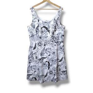 KSL Vintage 90s Floral Fit & Flare Dress Women's Size 18